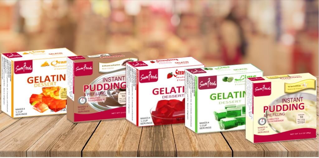 gelatin pudding mix 1 SumSweet